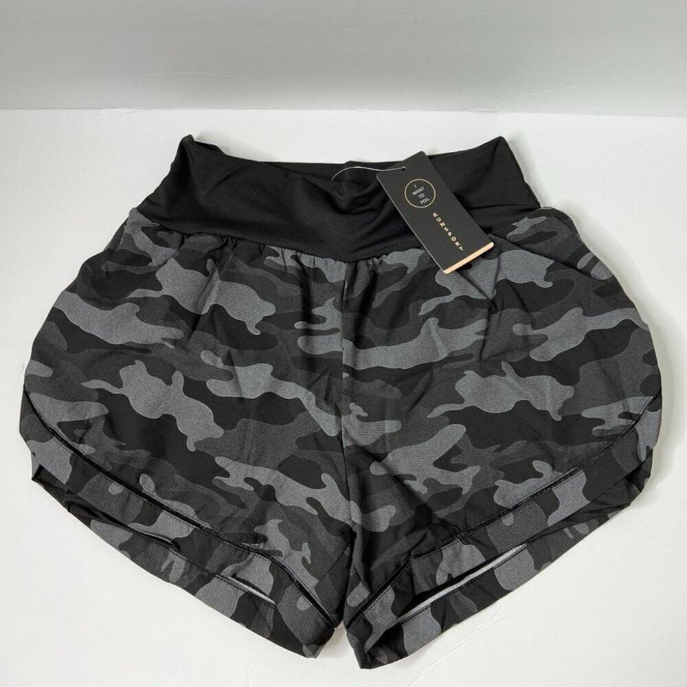 Lushforest Women’s Workout  High Waist Gym Running Shorts Sz M - Picture 4 of 10